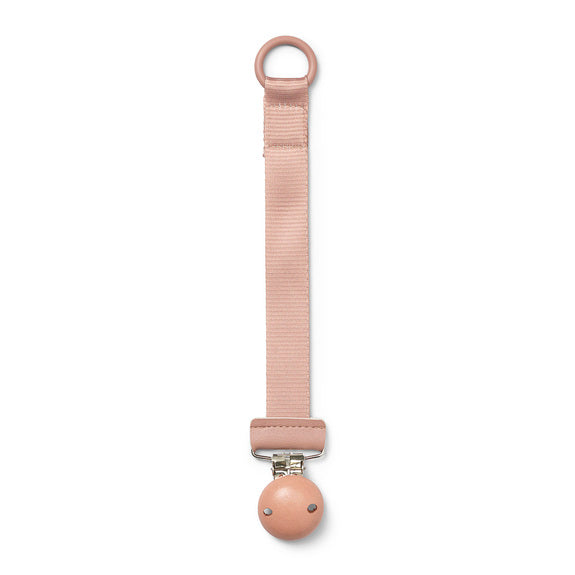 Elodie Details Pacifier Clip Wood - Faded Rose