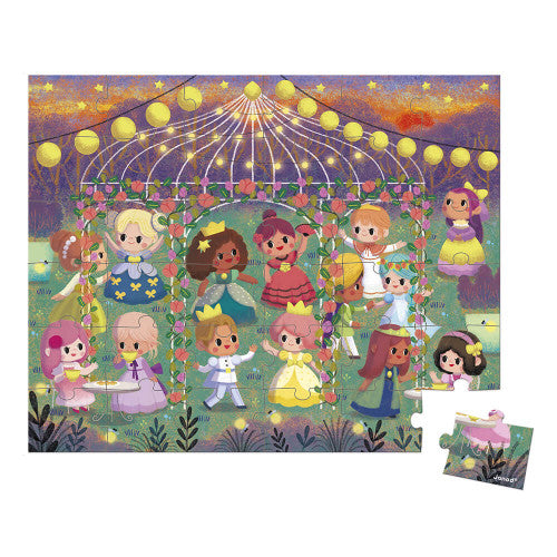 Janod Puzzle 36pcs - Princesses
