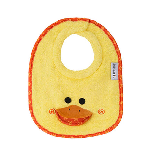 Zoocchini Baby Bib - Puddles the Duck - CanaBee Baby